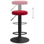 Taburetes de cocina 2 unidades terciopelo rojo tinto von , Küchenhocker - Ref: Foro24-333149, Preis: 101,47 €, Rabatt: %
