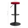Taburetes de cocina 2 unidades terciopelo rojo tinto von , Küchenhocker - Ref: Foro24-333149, Preis: 101,47 €, Rabatt: %