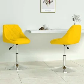Sillas de comedor giratorias 2 uds terciopelo amarillo mostaza von , Essstühle - Ref: Foro24-335290, Preis: 100,30 €, Rabatt: %