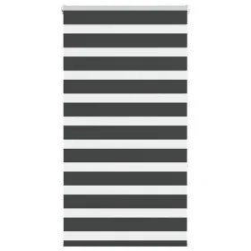Estor cebra negro 70x150 cm tejido ancho 65,9 cm poliéster de , Persianas y estores - Ref: Foro24-4014229, Precio: 26,50 €, D...