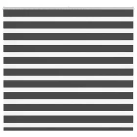 Estor cebra negro 165x100 cm tejido ancho 160,9 cm poliéster de , Persianas y estores - Ref: Foro24-4014222, Precio: 29,57 €,...