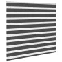 Estor cebra negro 165x100 cm tejido ancho 160,9 cm poliéster de , Persianas y estores - Ref: Foro24-4014222, Precio: 29,57 €,...