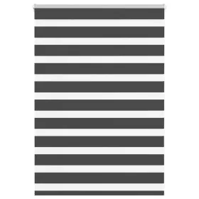 Estor cebra negro 95x100 cm tejido ancho 90,9 cm poliéster de , Persianas y estores - Ref: Foro24-4014208, Precio: 18,48 €, D...
