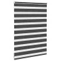 Estor cebra negro 95x100 cm tejido ancho 90,9 cm poliéster de , Persianas y estores - Ref: Foro24-4014208, Precio: 18,48 €, D...