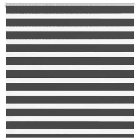 Estor cebra negro 140x150 cm tejido ancho 135,9 cm poliéster de , Persianas y estores - Ref: Foro24-4014243, Precio: 33,53 €,...
