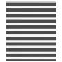 Estor cebra negro 130x150 cm tejido ancho 125,9 cm poliéster de , Persianas y estores - Ref: Foro24-4014241, Precio: 34,47 €,...