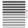 Estor cebra negro 130x150 cm tejido ancho 125,9 cm poliéster de , Persianas y estores - Ref: Foro24-4014241, Precio: 34,47 €,...