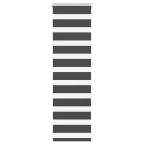 Estor cebra negro 45x100 cm tejido ancho 40,9 cm poliéster de , Persianas y estores - Ref: Foro24-4014198, Precio: 14,59 €, D...