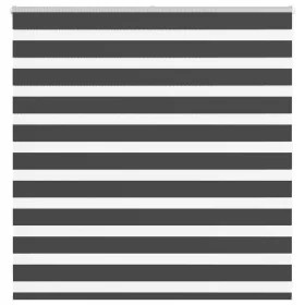 Estor cebra negro 140x100 cm tejido ancho 135,9 cm poliéster de , Persianas y estores - Ref: Foro24-4014217, Precio: 24,04 €,...