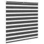 Estor cebra negro 140x100 cm tejido ancho 135,9 cm poliéster de , Persianas y estores - Ref: Foro24-4014217, Precio: 24,04 €,...