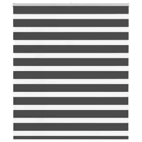 Estor cebra negro 130x100 cm tejido ancho 125,9 cm poliéster de , Persianas y estores - Ref: Foro24-4014215, Precio: 23,15 €,...