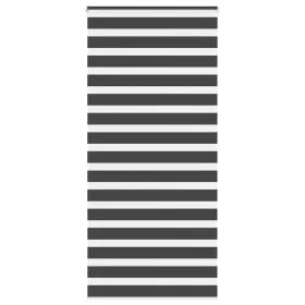Estor cebra negro 105x200 cm tejido ancho 100,9 cm poliéster de , Persianas y estores - Ref: Foro24-4014262, Precio: 23,79 €,...