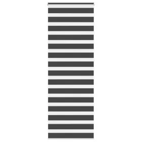 Estor cebra negro 80x230 cm tejido ancho 75,9 cm poliéster de , Persianas y estores - Ref: Foro24-4014283, Precio: 27,60 €, D...