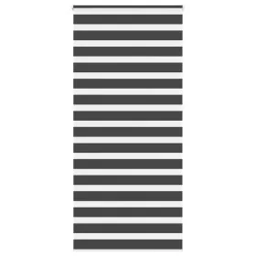 Estor cebra negro 105x230 cm tejido ancho 100,9 cm poliéster de , Persianas y estores - Ref: Foro24-4014288, Precio: 29,91 €,...