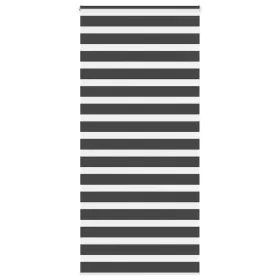 Estor cebra negro 95x200 cm tejido ancho 90,9 cm poliéster de , Persianas y estores - Ref: Foro24-4014260, Precio: 24,82 €, D...