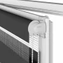 Estor cebra negro 45x230 cm tejido ancho 40,9 cm poliéster de , Persianas y estores - Ref: Foro24-4014276, Precio: 20,26 €, D...