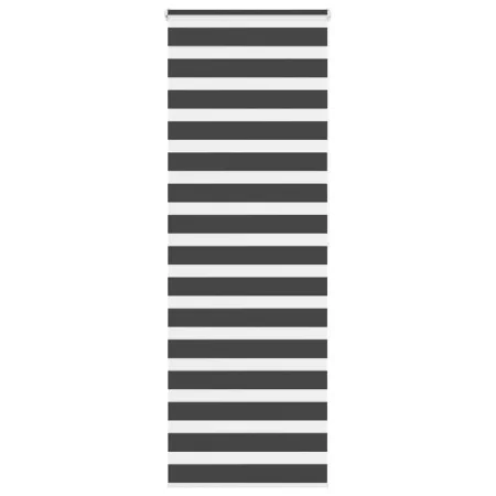 Estor cebra negro 80x200 cm tejido ancho 75,9 cm poliéster de , Persianas y estores - Ref: Foro24-4014257, Precio: 27,73 €, D...