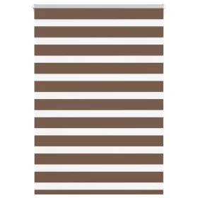 Estor cebra marrón 95x150 cm tejido ancho 90,9 cm poliéster de , Persianas y estores - Ref: Foro24-4014338, Precio: 25,76 €, ...