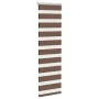 Estor cebra marrón 40x150 cm tejido ancho 35,9 cm poliéster de , Persianas y estores - Ref: Foro24-4014327, Precio: 19,63 €, ...