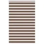 Estor cebra marrón 140x230 cm tejido ancho 135,9 cm poliéster de , Persianas y estores - Ref: Foro24-4014399, Precio: 35,34 €...