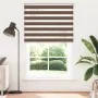 Estor cebra marrón 140x230 cm tejido ancho 135,9 cm poliéster de , Persianas y estores - Ref: Foro24-4014399, Precio: 35,34 €...