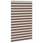 Estor cebra marrón 140x230 cm tejido ancho 135,9 cm poliéster de , Persianas y estores - Ref: Foro24-4014399, Precio: 35,34 €...