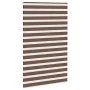 Estor cebra marrón 140x200 cm tejido ancho 135,9 cm poliéster de , Persianas y estores - Ref: Foro24-4014373, Precio: 34,63 €...
