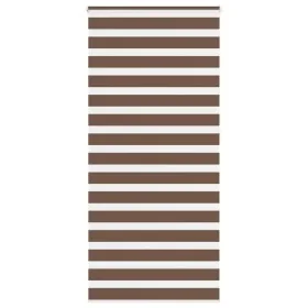 Estor cebra marrón 105x230 cm tejido ancho 100,9 cm poliéster de , Persianas y estores - Ref: Foro24-4014392, Precio: 24,42 €...