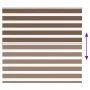 Estor cebra marrón 165x150 cm tejido ancho 160,9 cm poliéster de , Persianas y estores - Ref: Foro24-4014352, Precio: 38,59 €...