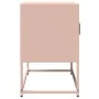 Mueble para TV acero laminado en frío rosa 68x39x60,5 cm de , Muebles TV - Ref: Foro24-853333, Precio: 72,45 €, Descuento: %