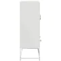 Aparador de acero blanco 68x39x111,5 cm de , Aparadores - Ref: Foro24-853367, Precio: 145,96 €, Descuento: %