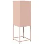 Aparador de acero laminado en frío rosa 36x39x107 cm de , Aparadores - Ref: Foro24-853399, Precio: 70,29 €, Descuento: %