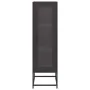 Aparador de acero laminado en frío negro 36x39x123 cm de , Aparadores - Ref: Foro24-853392, Precio: 90,10 €, Descuento: %