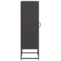 Aparador de acero laminado en frío negro 36x39x123 cm de , Aparadores - Ref: Foro24-853392, Precio: 90,10 €, Descuento: %