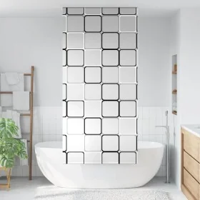 Estor enrollable para ducha tela 100x240 cm ancho 96 cm de , Persianas y estores - Ref: Foro24-4014924, Precio: 18,76 €, Desc...