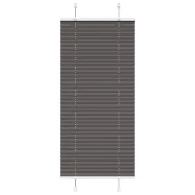 Estor Plisado negro 55x100 cm Tela Ancho 54,4 cm Poliéster de , Persianas y estores - Ref: Foro24-4015117, Precio: 15,98 €, D...