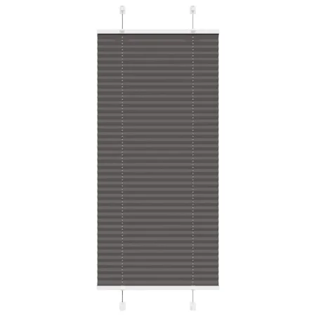 Estor Plisado negro 55x100 cm Tela Ancho 54,4 cm Poliéster de , Persianas y estores - Ref: Foro24-4015117, Precio: 15,98 €, D...