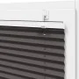 Estor Plisado negro 55x100 cm Tela Ancho 54,4 cm Poliéster de , Persianas y estores - Ref: Foro24-4015117, Precio: 15,98 €, D...