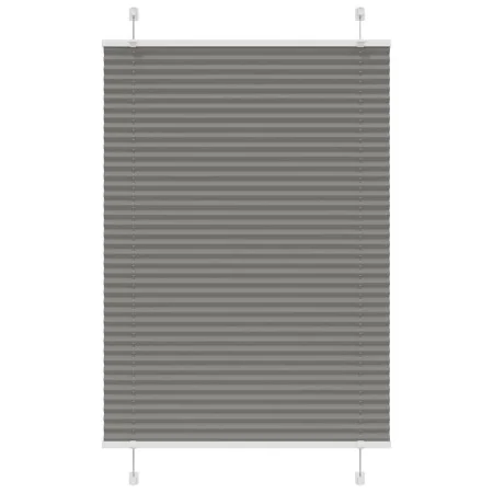 Estor Plisado Antracita 100x150 cm Tela Ancho 99,4 cm Poliéster de , Persianas y estores - Ref: Foro24-4015092, Precio: 24,33...