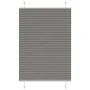 Estor Plisado Antracita 100x150 cm Tela Ancho 99,4 cm Poliéster de , Persianas y estores - Ref: Foro24-4015092, Precio: 24,33...