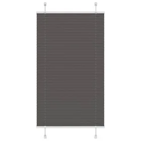 Estor Plisado negro 80x100 cm Tela Ancho 79,4 cm Poliéster de , Persianas y estores - Ref: Foro24-4015122, Precio: 22,63 €, D...