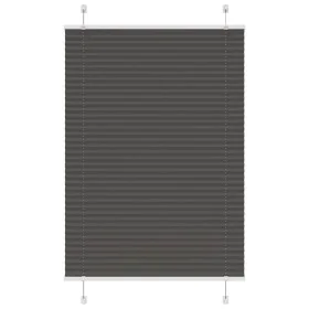 Estor Plisado negro 90x150 cm Tela Ancho 89,4 cm Poliéster de , Persianas y estores - Ref: Foro24-4015141, Precio: 22,06 €, D...