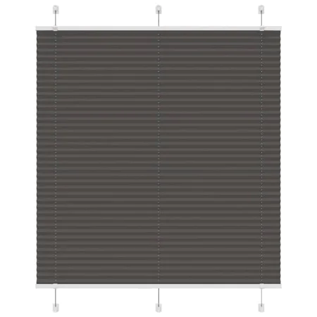 Estor Plisado negro 115x100 cm Tela Ancho 114,4 cm Poliéster de , Persianas y estores - Ref: Foro24-4015129, Precio: 18,97 €,...