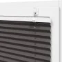 Estor Plisado negro 115x100 cm Tela Ancho 114,4 cm Poliéster de , Persianas y estores - Ref: Foro24-4015129, Precio: 18,97 €,...