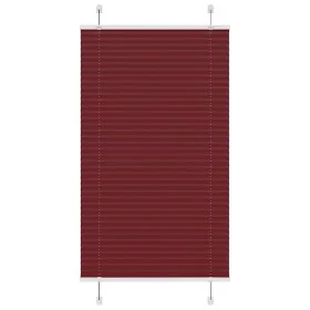 Estor Plisado rojo burdeos 80x100 cm Tela Ancho 79,4 cm de , Persianas y estores - Ref: Foro24-4015224, Precio: 16,20 €, Desc...