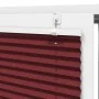 Estor Plisado rojo burdeos 100x150 cm Tela Ancho 99,4 cm de , Persianas y estores - Ref: Foro24-4015245, Precio: 22,84 €, Des...