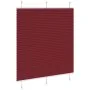 Estor Plisado rojo burdeos 120x100 cm Tela Ancho 119,4 cm de , Persianas y estores - Ref: Foro24-4015232, Precio: 17,23 €, De...