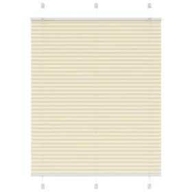 Estor Plisado crema 110x150 cm Tela Ancho 109,4 cm Poliéster de , Persianas y estores - Ref: Foro24-4015298, Precio: 22,74 €,...