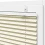 Estor Plisado crema 110x150 cm Tela Ancho 109,4 cm Poliéster de , Persianas y estores - Ref: Foro24-4015298, Precio: 22,74 €,...