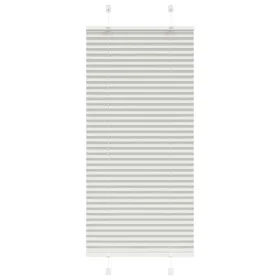 Estor Plisado gris claro 65x100 cm Tela Ancho 64,4 cm Poliéster de , Persianas y estores - Ref: Foro24-4015323, Precio: 15,17...